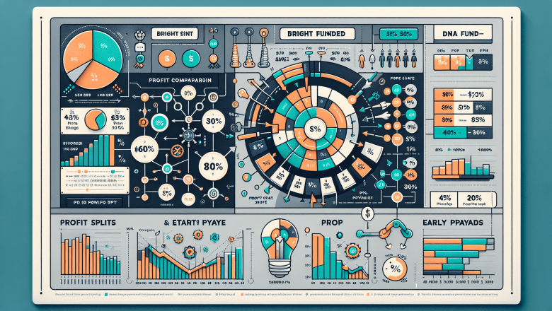BrightFunded vs DNA Funded – Profit Split & Early Payouts Explained
