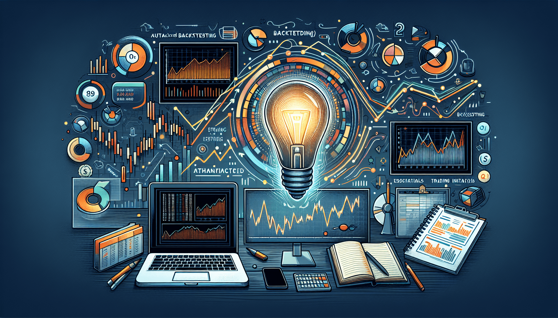 Prop trading strategy backtesting using advanced tools
