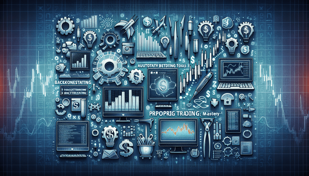 Prop Trading Strategy Overview featuring automated backtesting tools
