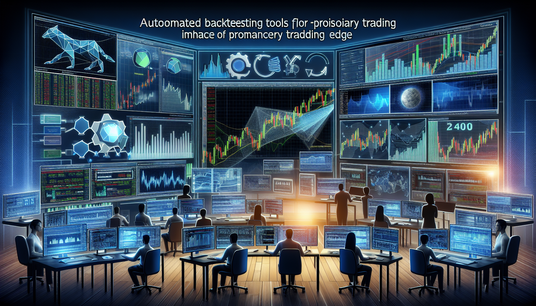 Automated backtesting tools for prop trading
