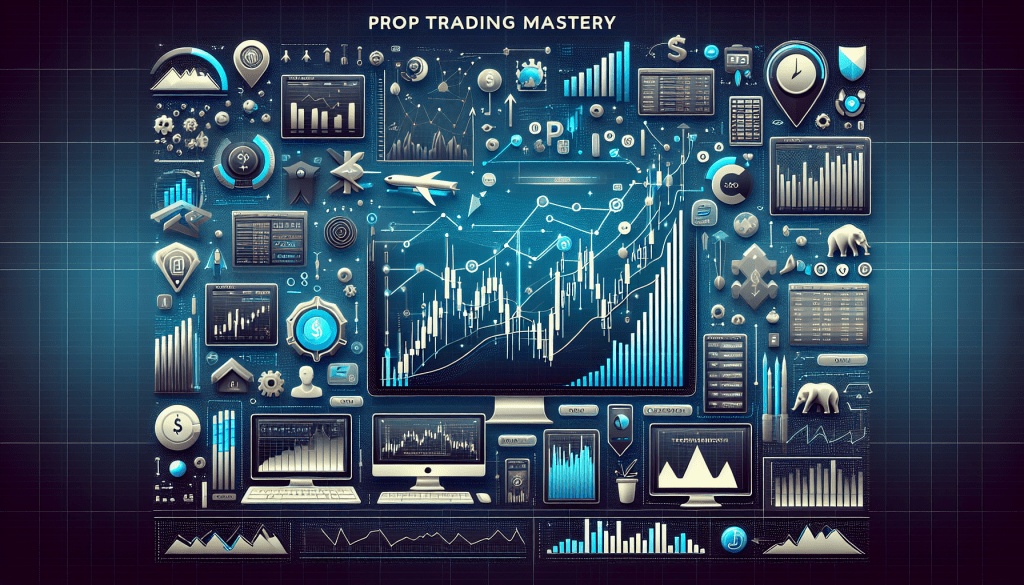 Screenshot of a trading dashboard showcasing prop trading tool interface