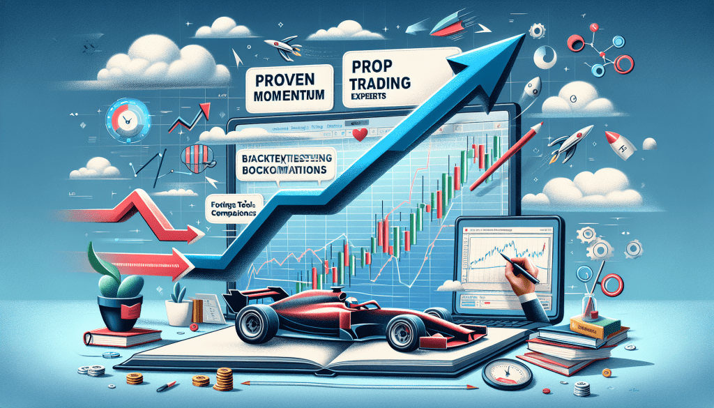 Screenshot of backtesting report in TradingView for momentum strategies