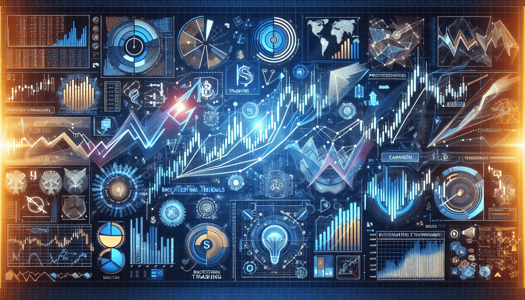 Prop trading signals dashboard displaying key metrics