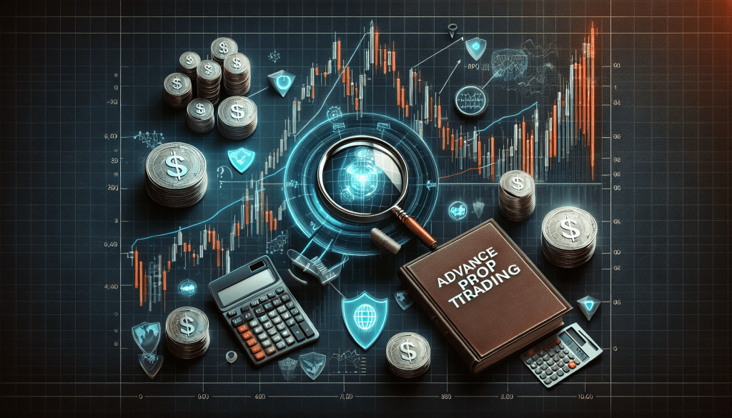 Dashboard showing prop trading capital allocation metrics