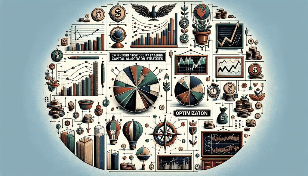 Dashboard showing prop trading capital allocation metrics with charts and graphs