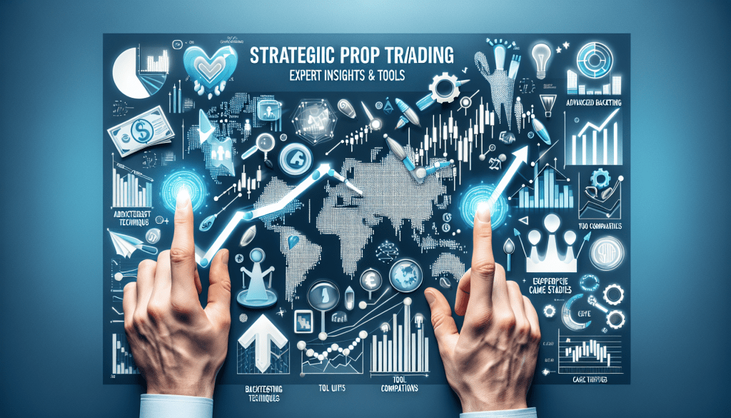 Screenshot of a backtesting report interface for prop trading