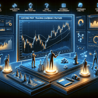 Dashboard view of a prop trading leaderboard with performance metrics