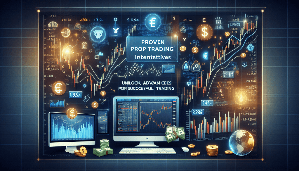 Dashboard showing prop trading incentives metrics and performance data