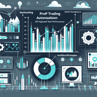Dashboard displaying prop trading automation tools and backtesting reports