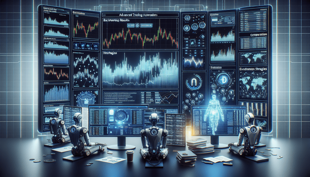 Prop Trading Automation Dashboard showing detailed backtesting metrics