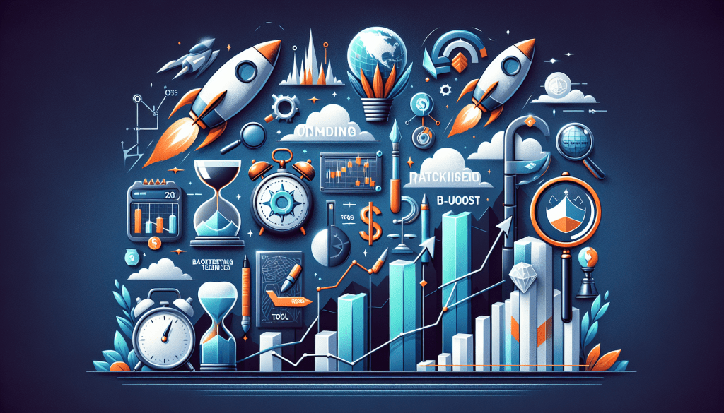 Prop Trading backtesting interface showing key performance metrics