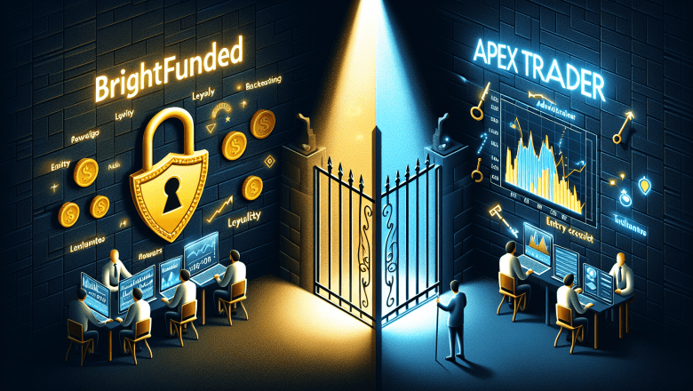 BrightFunded vs Apex Trader – Loyalty vs Entry Access