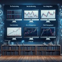 cTrader backtesting interface with detailed performance metrics